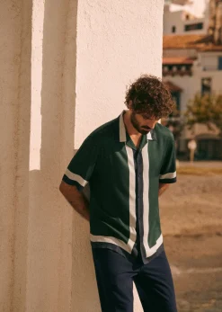 Sezane Chemise Holt- Chemises manches courtes|Chemises coton lin