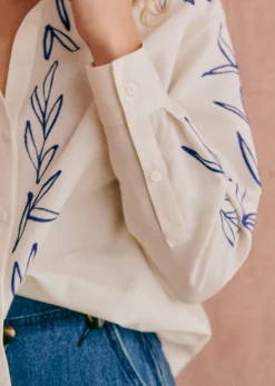 Sezane Chemise Maxy - Sézane X Roberto Ruspoli- Chemises & Blouses