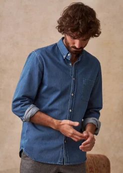 Sezane Chemise Miles- Chemises denim|Denim