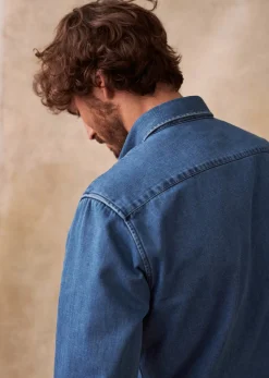 Sezane Chemise Miles- Chemises denim|Denim