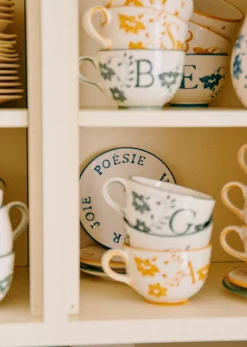 Sezane Coffret De 3 Assiettes Poème- La Vaisselle