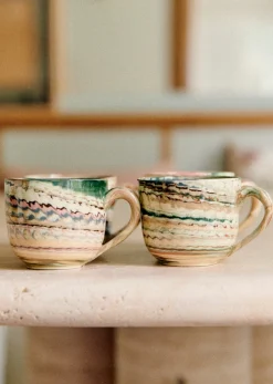 Sezane Coffret De 4 Tasses - Florence Girod- Les Invités|La Vaisselle