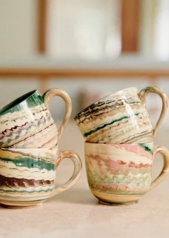 Sezane Coffret De 4 Tasses - Florence Girod- Les Invités|La Vaisselle