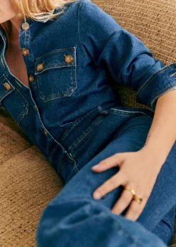 Sezane Combinaison Brooklyn- Combinaisons|Tous les Pantalons & Combinaisons
