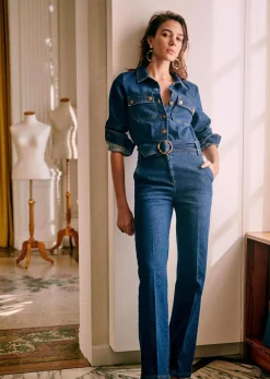 Sezane Combinaison Brooklyn- Combinaisons|Tous les Pantalons & Combinaisons