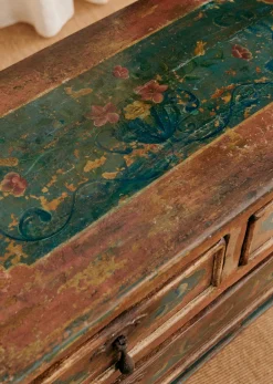 Sezane Commode Italienne Décorée Vintage- La Sélection Vintage