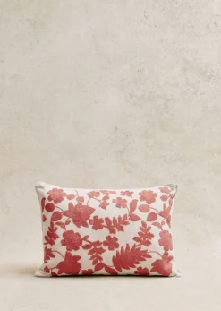 Sezane Coussin Brodé -  Grand Modèle- Les Tissus
