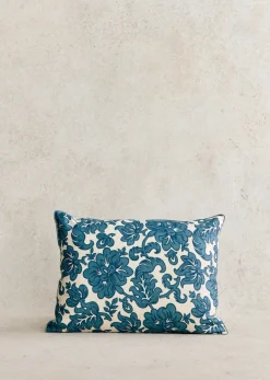 Sezane Coussin Imprimé - Grand Modèle- Les Tissus