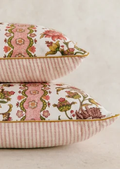 Sezane Coussin Imprimé - Grand Modèle- Les Tissus