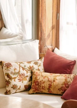Sezane Coussin Imprimé - Grand Modèle- Les Tissus