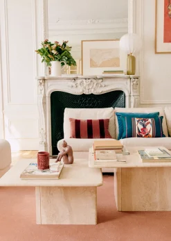 Sezane Coussin Imprimé - Petit Modèle- Les Tissus