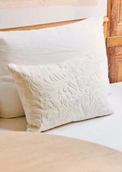 Sezane Coussin Jacquard - Grand Modèle- Les Tissus