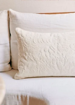 Sezane Coussin Jacquard - Grand Modèle- Les Tissus