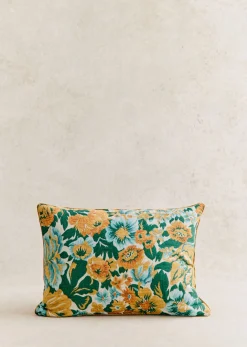 Sezane Coussin Jacquard - Grand Modèle- Les Tissus