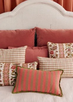 Sezane Coussin Rayures Amalfi -  Petit Modèle- Les Tissus