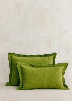 Sezane Coussin Toile De Lin -  Grand Modèle- Les Tissus