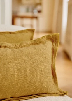 Sezane Coussin Toile De Lin -  Petit Modèle- Les Tissus