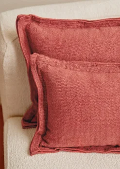 Sezane Coussin Toile De Lin -  Petit Modèle- Les Tissus
