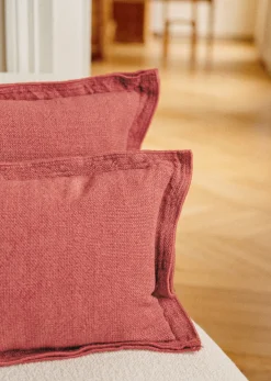 Sezane Coussin Toile De Lin -  Petit Modèle- Les Tissus