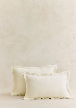 Sezane Coussin Toile De Lin -  Petit Modèle- Les Tissus