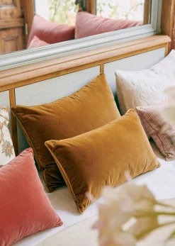 Sezane Coussin Velours Édition -  Grand Modèle- Les Tissus