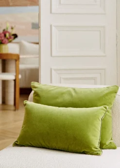 Sezane Coussin Velours Édition -  Petit Modèle- Les Tissus