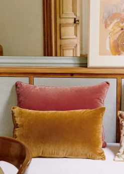 Sezane Coussin Velours Édition -  Petit Modèle- Les Tissus