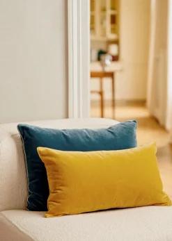 Sezane Coussin Velours Édition -  Petit Modèle- Les Tissus
