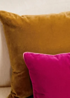 Sezane Coussin Velours Édition -  Petit Modèle- Les Tissus