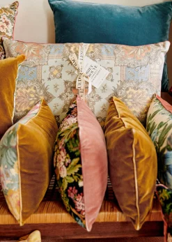 Sezane Coussin Vintage - Très Grand Modèle- La Sélection Vintage|Les Tissus