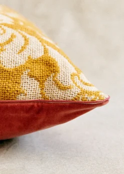 Sezane Coussin Vintage - Très Grand Modèle- La Sélection Vintage|Les Tissus