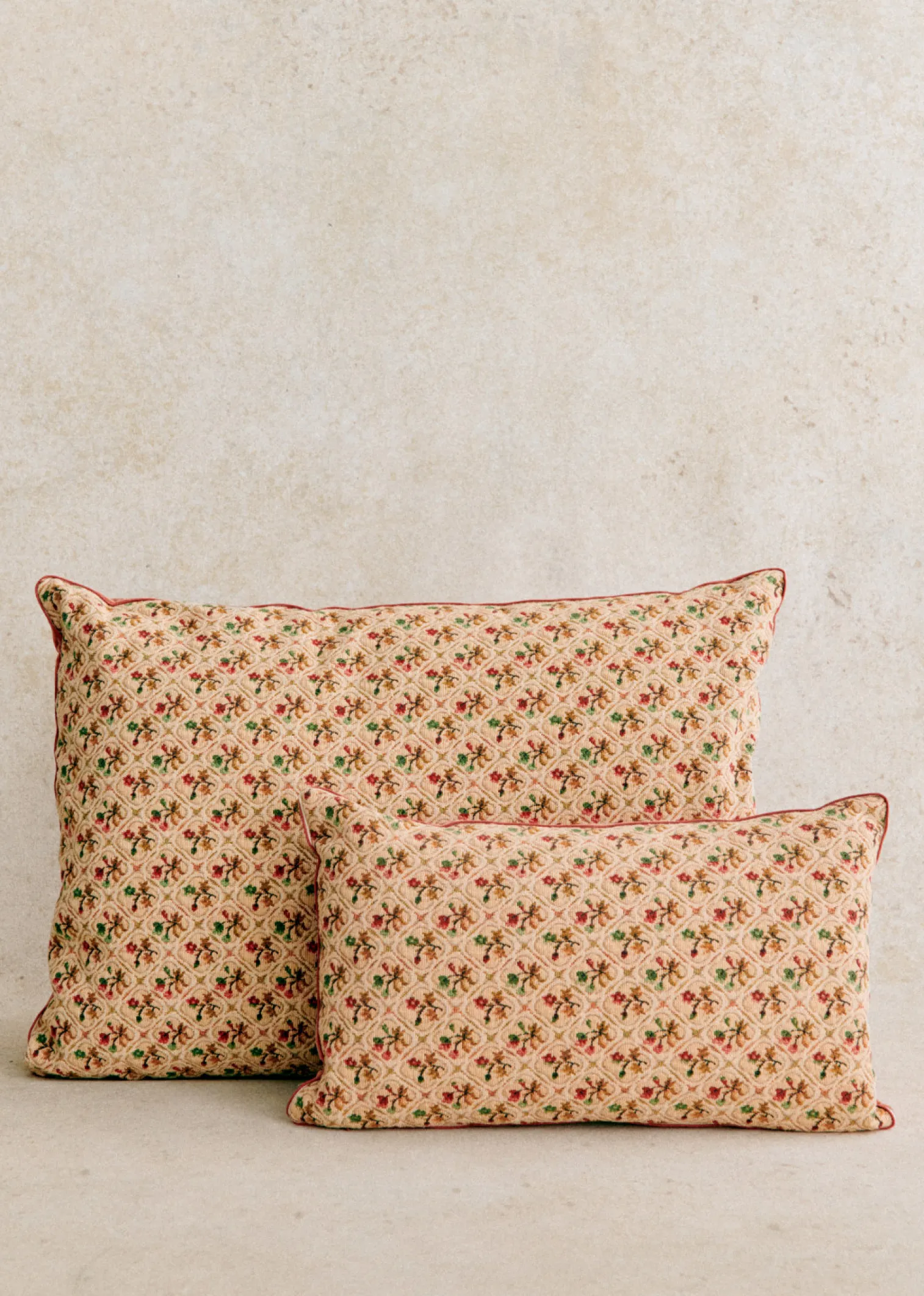 Sezane Coussin Vintage - Très Grand Modèle- La Sélection Vintage|Les Tissus