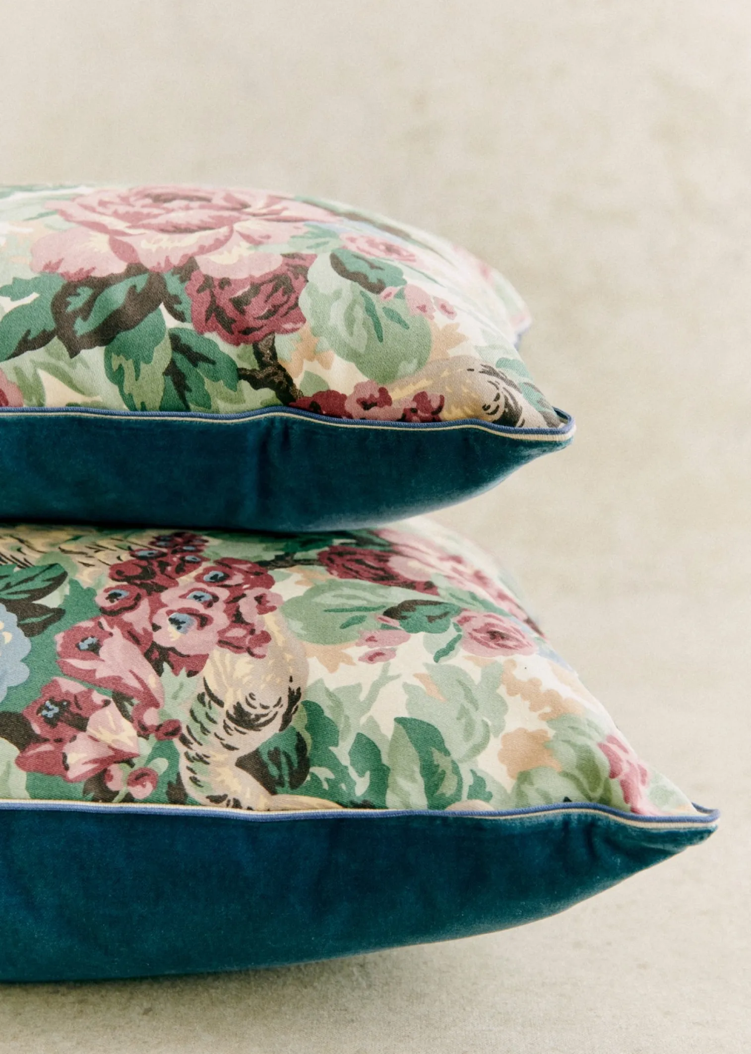 Sezane Coussin Vintage - Très Grand Modèle- La Sélection Vintage|Les Tissus