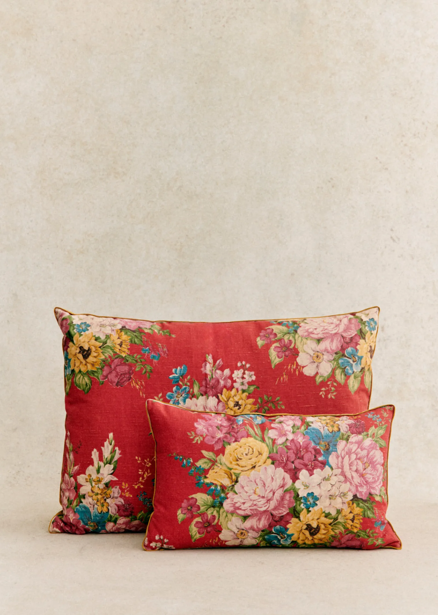 Sezane Coussin Vintage - Très Grand Modèle- La Sélection Vintage|Les Tissus