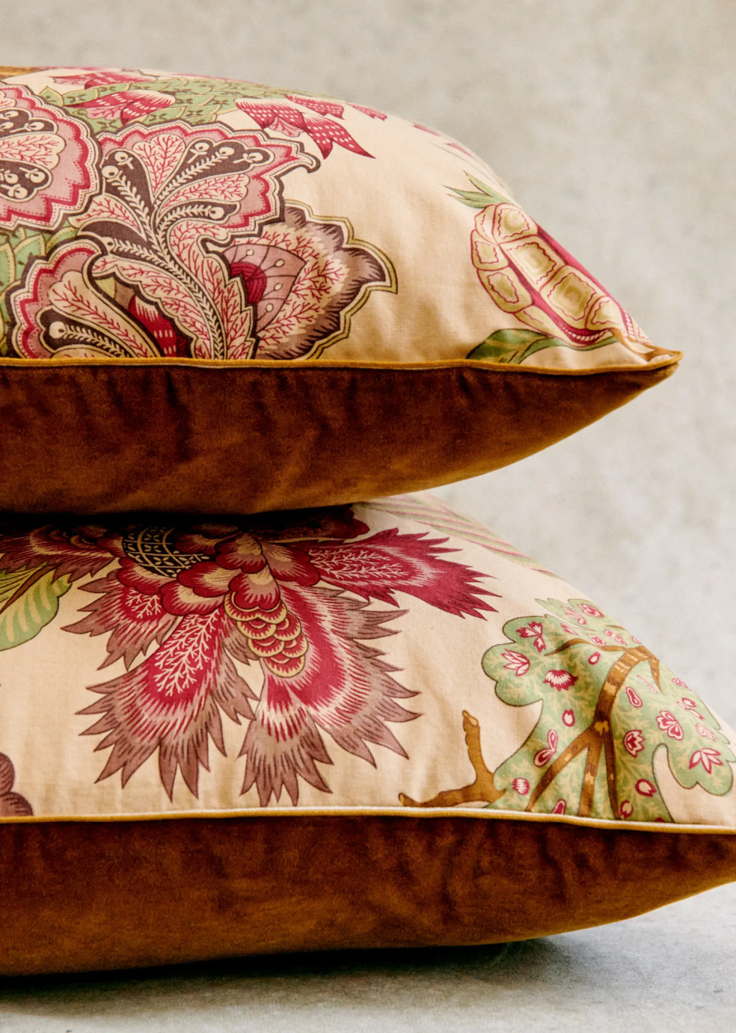 Sezane Coussin Vintage - Très Grand Modèle- La Sélection Vintage|Les Tissus