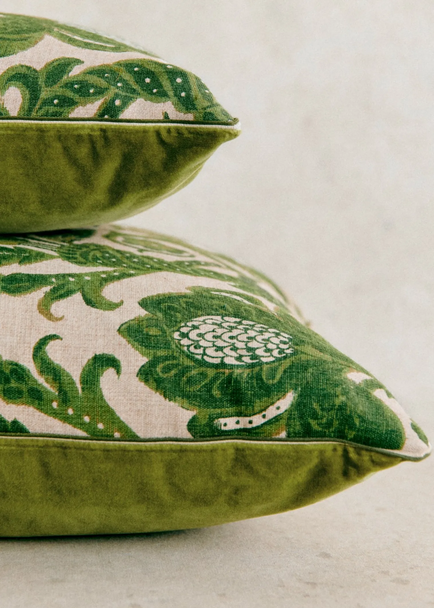 Sezane Coussin Vintage - Très Grand Modèle- La Sélection Vintage|Les Tissus