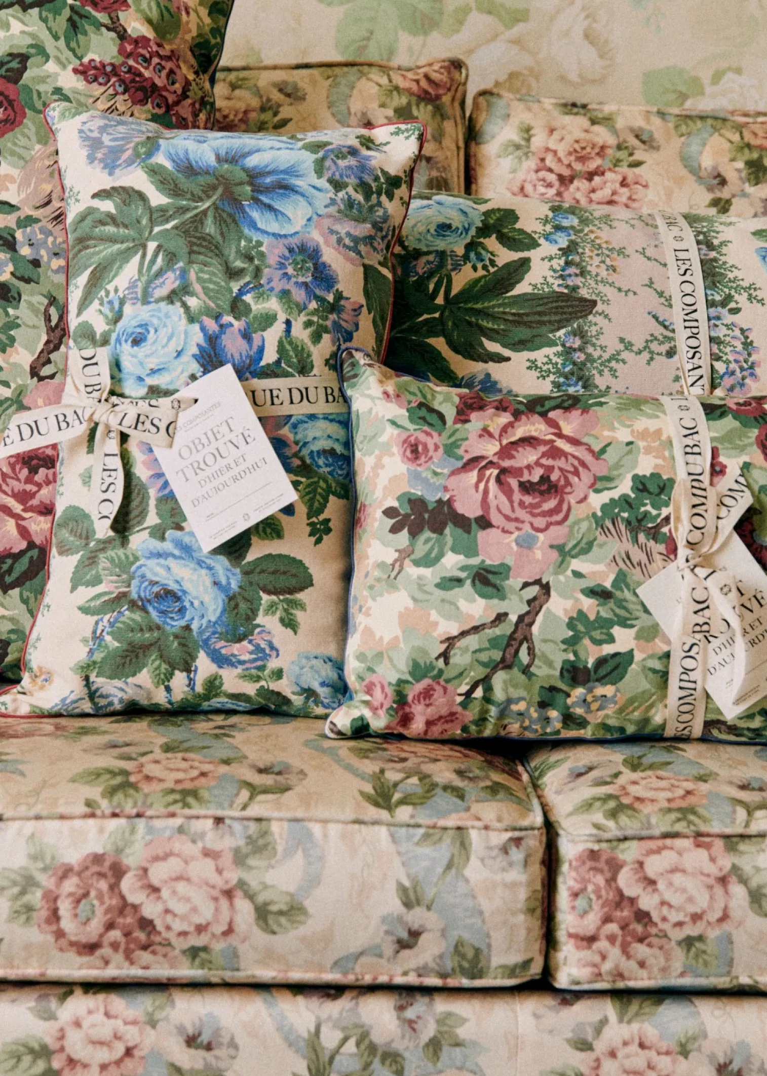 Sezane Coussin Vintage - Très Grand Modèle- La Sélection Vintage