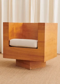 Sezane Fauteuil Cubique Vintage- La Sélection Vintage
