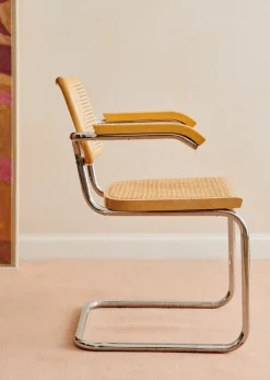 Sezane Fauteuil Vintage Cesca Par Marcel Breuer- La Sélection Vintage