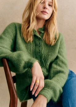 Sezane Gilet Angie- Maille