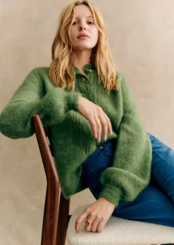 Sezane Gilet Angie- Maille
