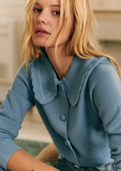 Sezane Gilet Bettany- Maille