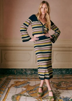 Sezane Gilet Bobbie- Maille