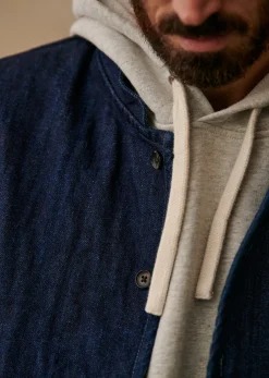 Sezane Gilet Ibrox- Denim|Jeans