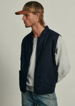 Sezane Gilet Ibrox- Denim|Jeans