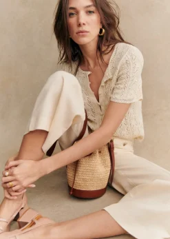 Sezane Gilet Milane- Maille