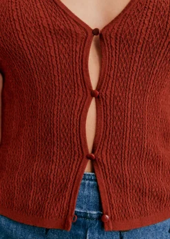 Sezane Gilet Wendy- Maille