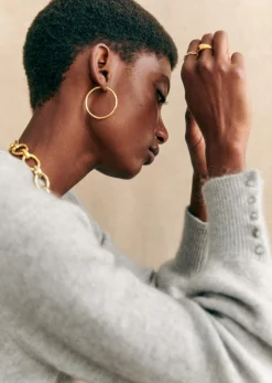 Sezane Grands Anneaux Eva- Bijoux|Bijoux