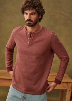 Sezane Henley Spike- Col tunisien|T-shirt manches longues