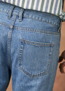 Sezane Jean Kurt Droit- Denim|Denim